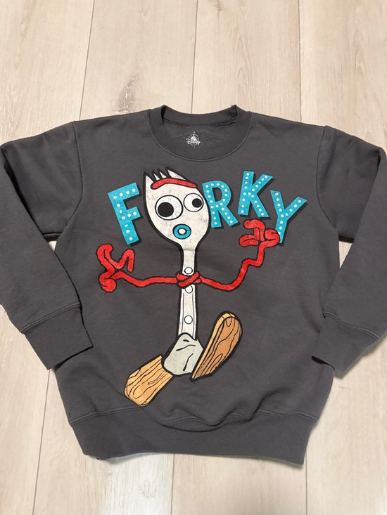Disney Other - Disney Toy Story Forky Graphic Crewneck Sweatshirt in Charcoal size M
